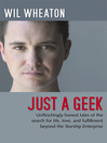 Cover image for Just a Geek